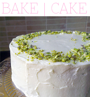 PISTACHIO cake
